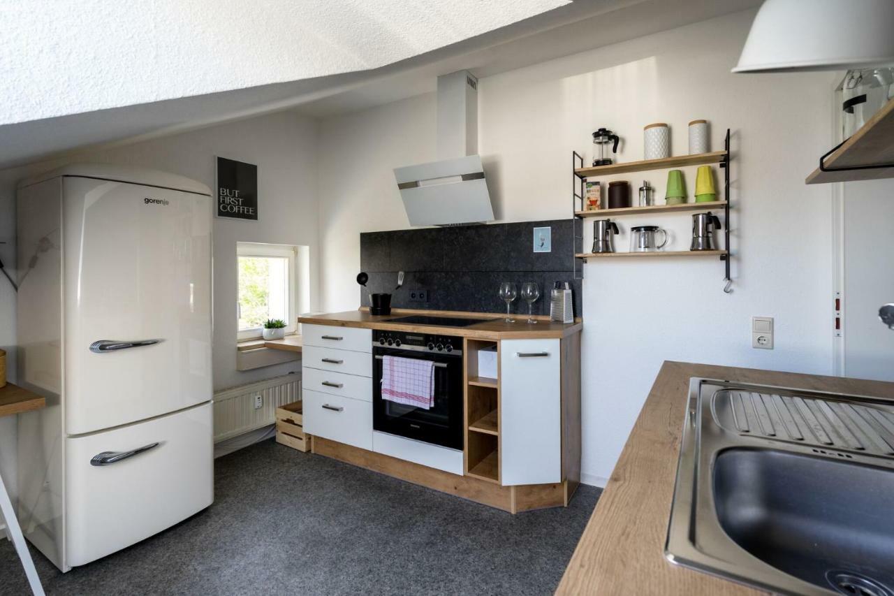 Stilvolles Zentrumsnahes Wohlfuehl-Appartment Leipzig Buitenkant foto