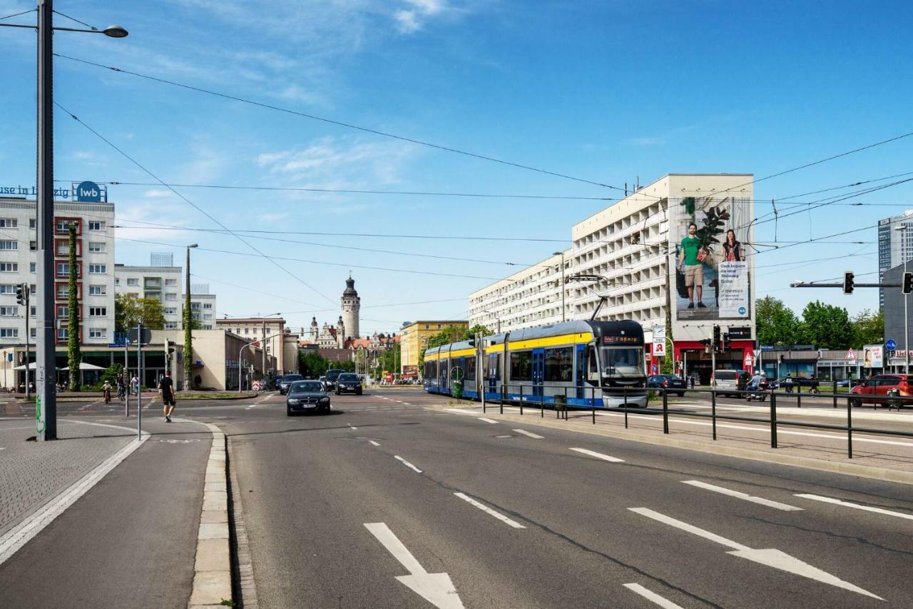 Stilvolles Zentrumsnahes Wohlfuehl-Appartment Leipzig Buitenkant foto