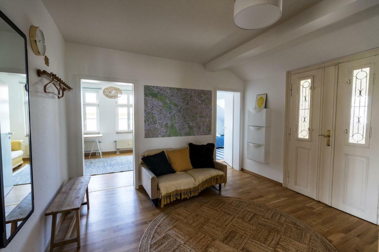 Stilvolles Zentrumsnahes Wohlfuehl-Appartment Leipzig Buitenkant foto